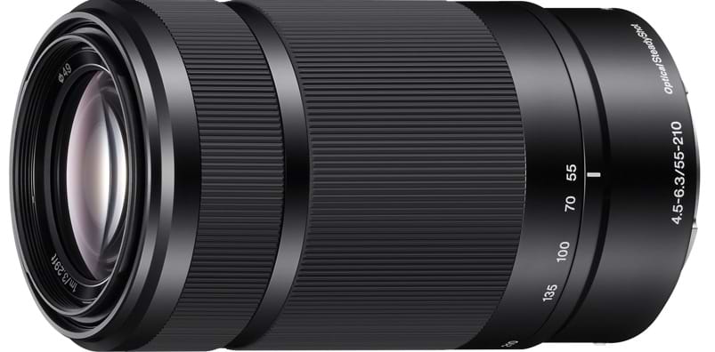 Объектив к фотокамере Sony 55-210mm f/4.5-6.3 для NEX (SEL55210B.AE) Black