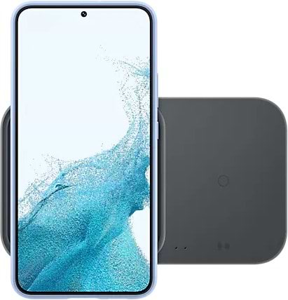 Фото - Беспроводное зарядное устройство Samsung 15W Wireless Charger Duo with TA (EP-P5400TBEGEU)