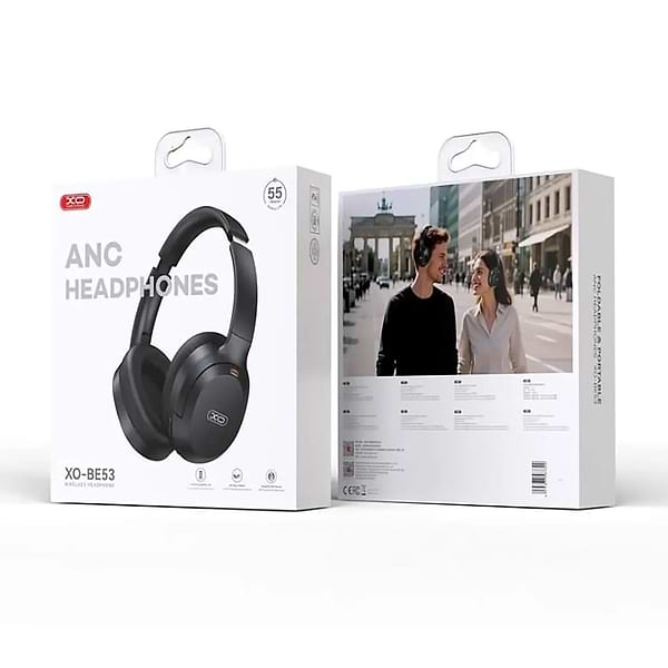 Фото - Навушники накладні бездротові XO BE53.black