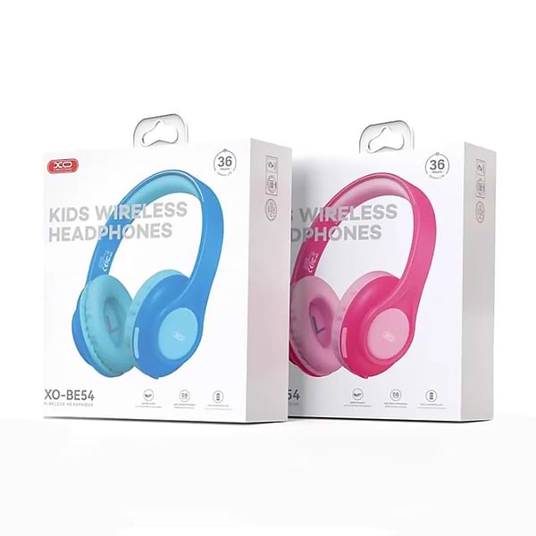 Фото - Навушники накладні бездротові XO BE54.blue