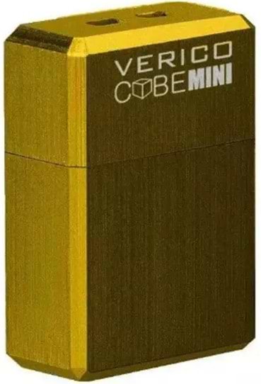 Флеш USB Verico MiniCube 16Gb Gold (1UDOV-M7GDG3-NN)