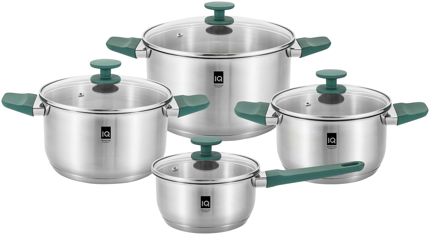 Набір посуду IQ Be Energy 8 пр. 1.3 л+2.4 л+3.4 л+5.8 л (IQ-6051) - Фото 1