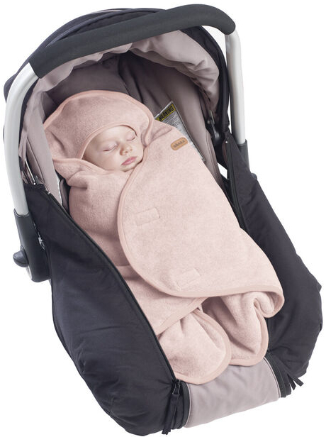 Фото - Конверт для коляски Beaba Babynomade 0-6 міс. рожевий (948011)