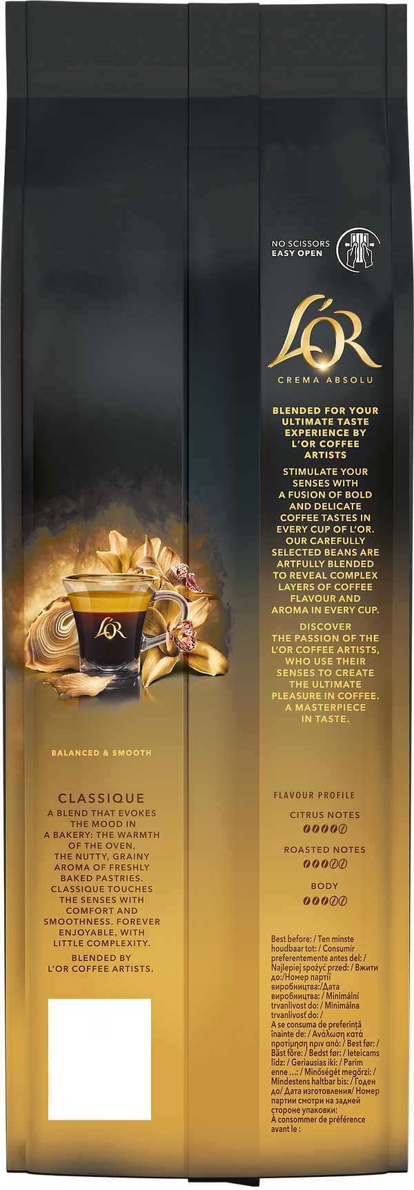 Фото - Кава в зернах L`OR Crema Absolute Classic 1 кг