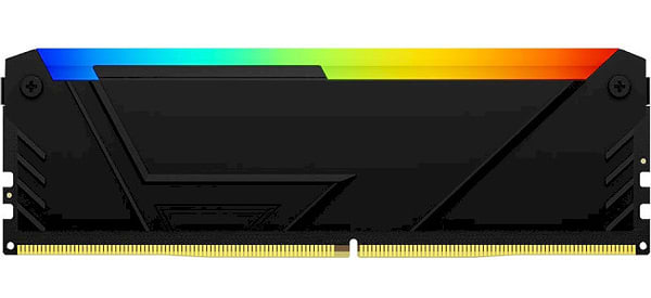 Фото - Память DDR Kingston Fury Beast RGB Black DDR4-3200 64GB (2x32GB) CL16-20-20 1.35V XMP (KF432C16BB2AK2/64)