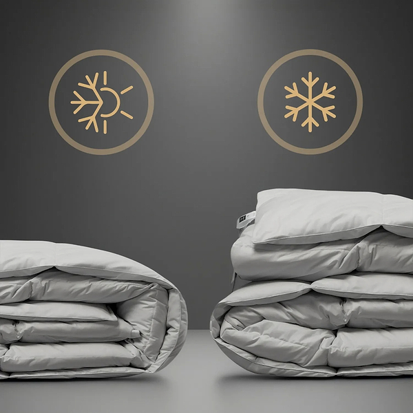 Фото - Ковдра зимова двоспальна MirSon 100% пуху № 093 "Beatrice" 172х205 см (2200007407026)