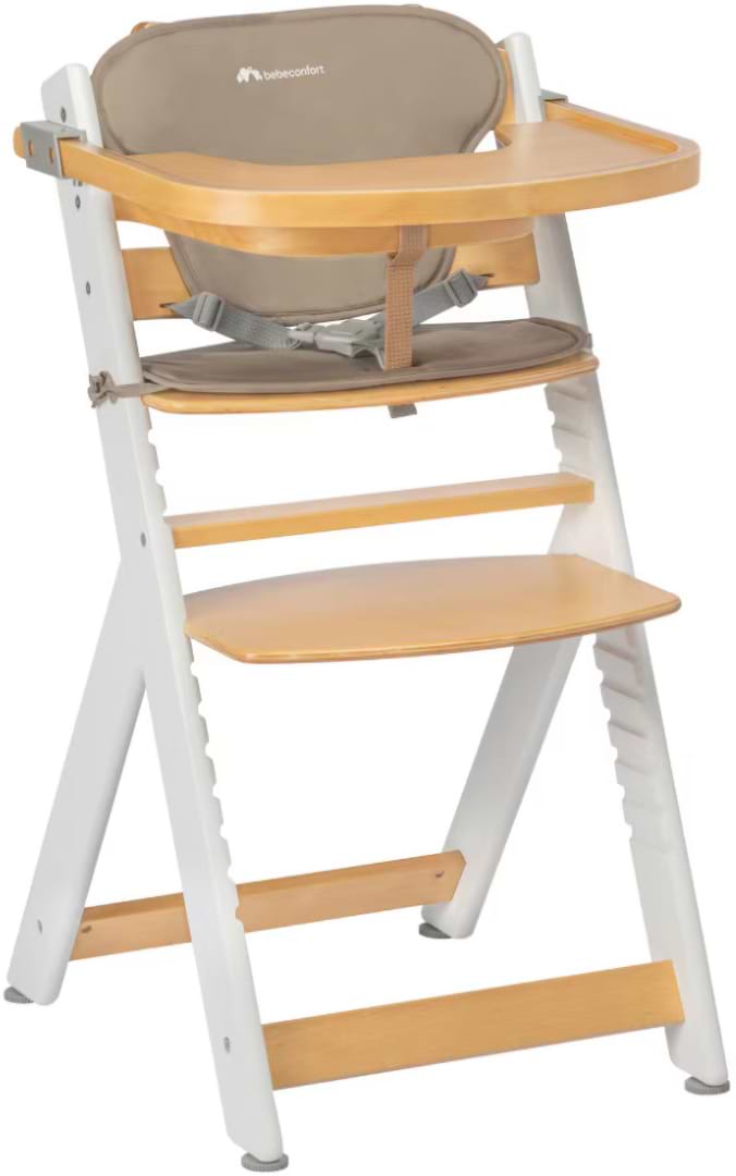Стульчик для кормления классический Bebe Confort Timba Light Wood/Beige