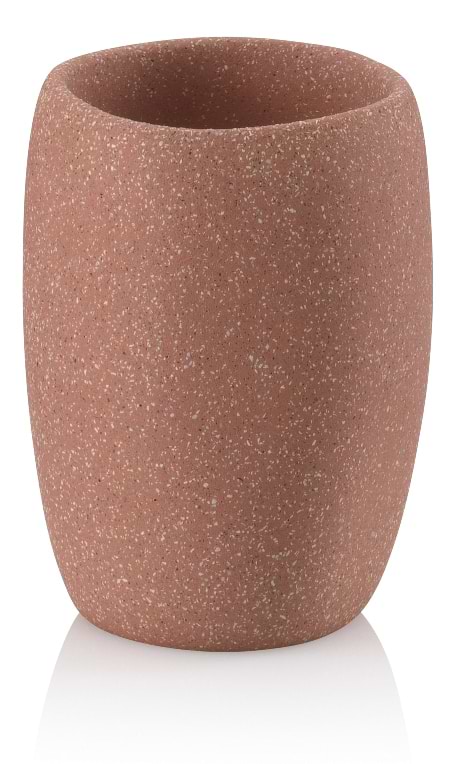 Органайзер для ванної кімнати Kela Roda червона глина 7.5х7.5х10.5 см (23751)