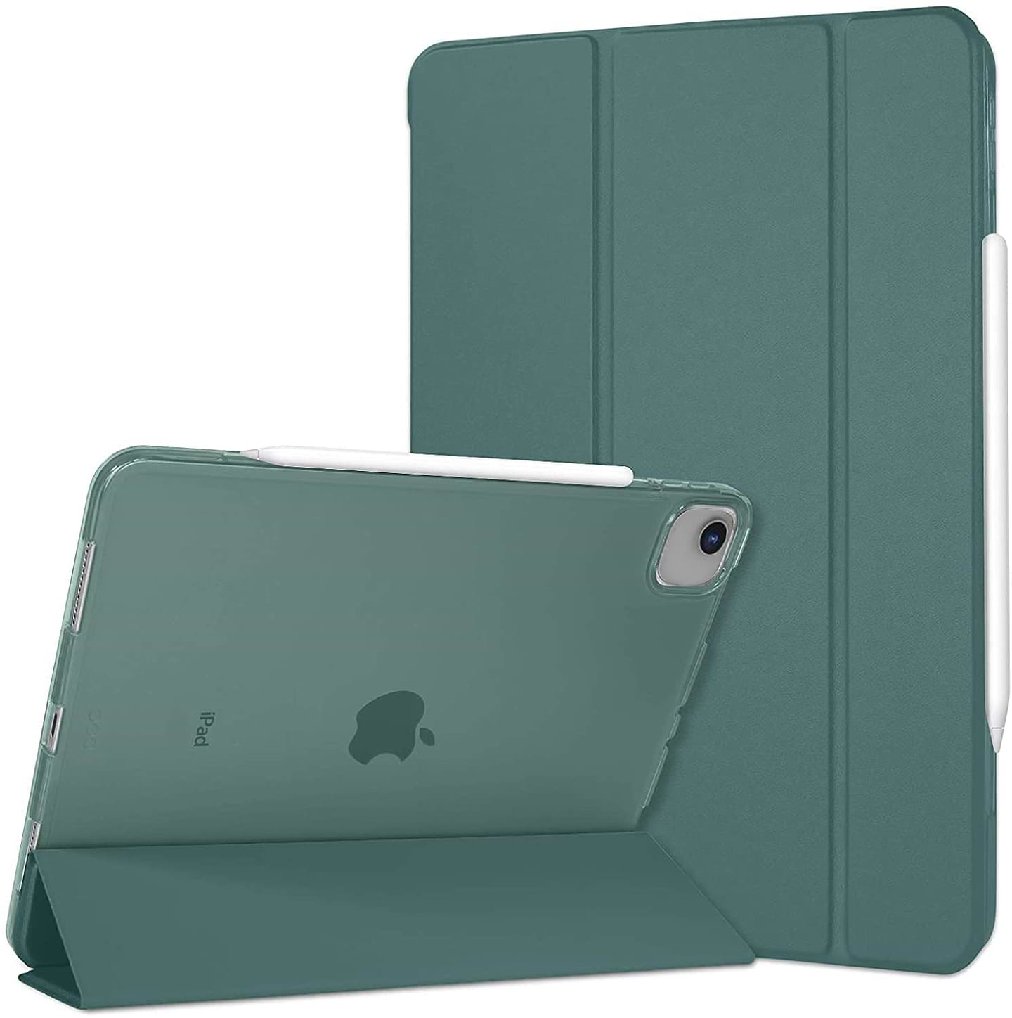 Чехол для планшета BeCover Tri Fold Hard for Apple iPad Air 13" M4 2026 Dark Green (715334)