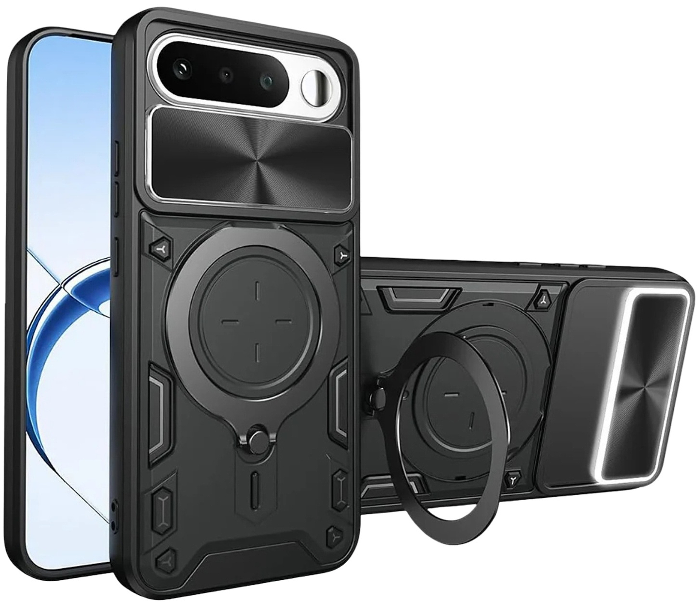 Чехол для смартфона BeCover Full Guard Slide Magnetic for Realme 16 Black (716417)