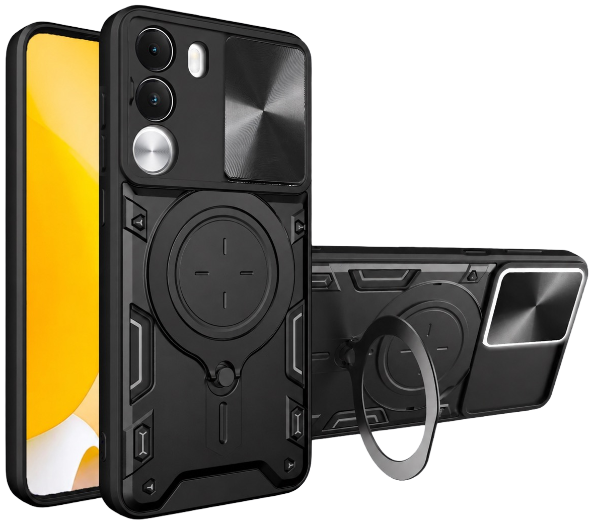Чехол для смартфона BeCover Full Guard Slide Magnetic for Realme C100i Black (716423)