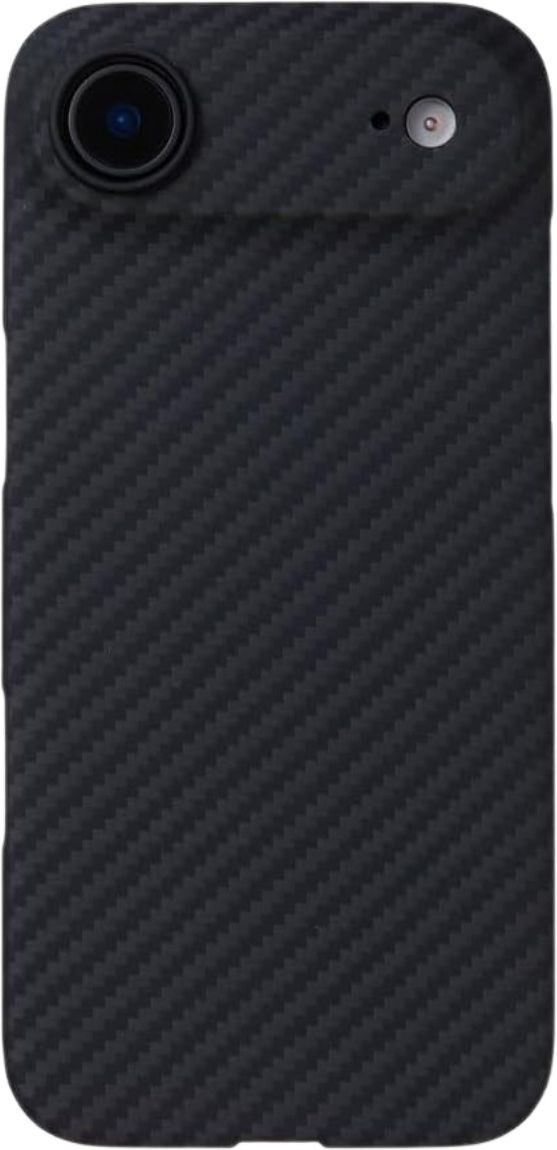 Чохол для смартфону BeCover FIBRA Carbonite case with MagSafe for Apple iPhone 17 Air Black (715407)