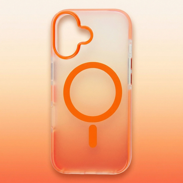 Фото - Чехол для смартфона BeCover FIBRA Shock-Proof case with MagSafe for Apple iPhone 17 Orange (715446)