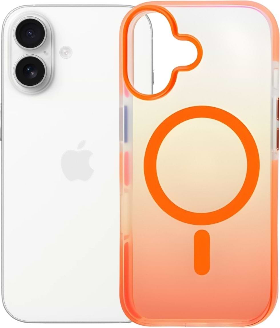 Фото - Чехол для смартфона BeCover FIBRA Shock-Proof case with MagSafe for Apple iPhone 17 Orange (715446)