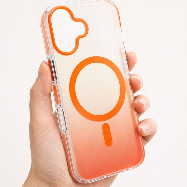 Фото - Чехол для смартфона BeCover FIBRA Shock-Proof case with MagSafe for Apple iPhone 17 Orange (715446)