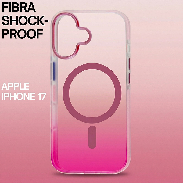Фото - Чехол для смартфона BeCover FIBRA Shock-Proof case with MagSafe for Apple iPhone 17 Pink (715447)
