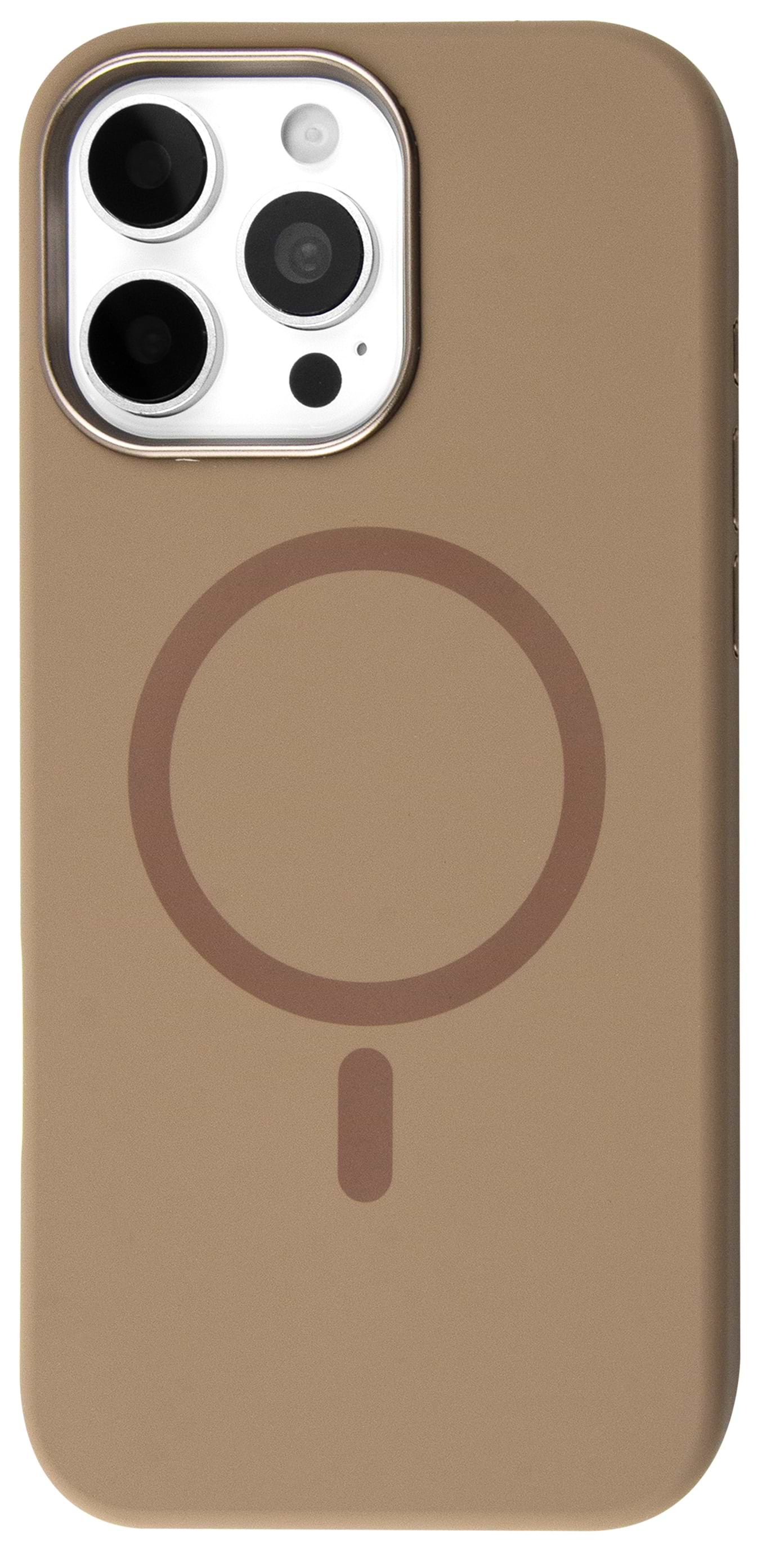 Чехол для смартфона BeCover FIBRA Silicone OmniMag for Apple iPhone 16 Pro Max Brown (716233)