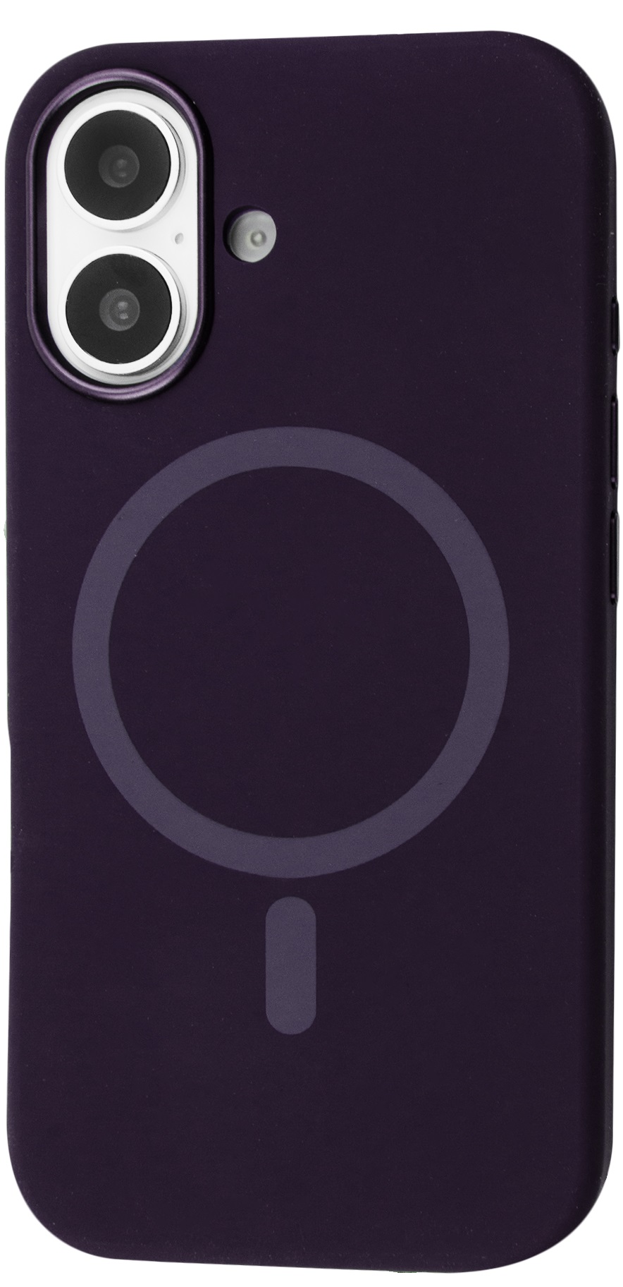 Чохол для смартфону BeCover FIBRA Silicone OmniMag for Apple iPhone 16 Dark Purple (716225)