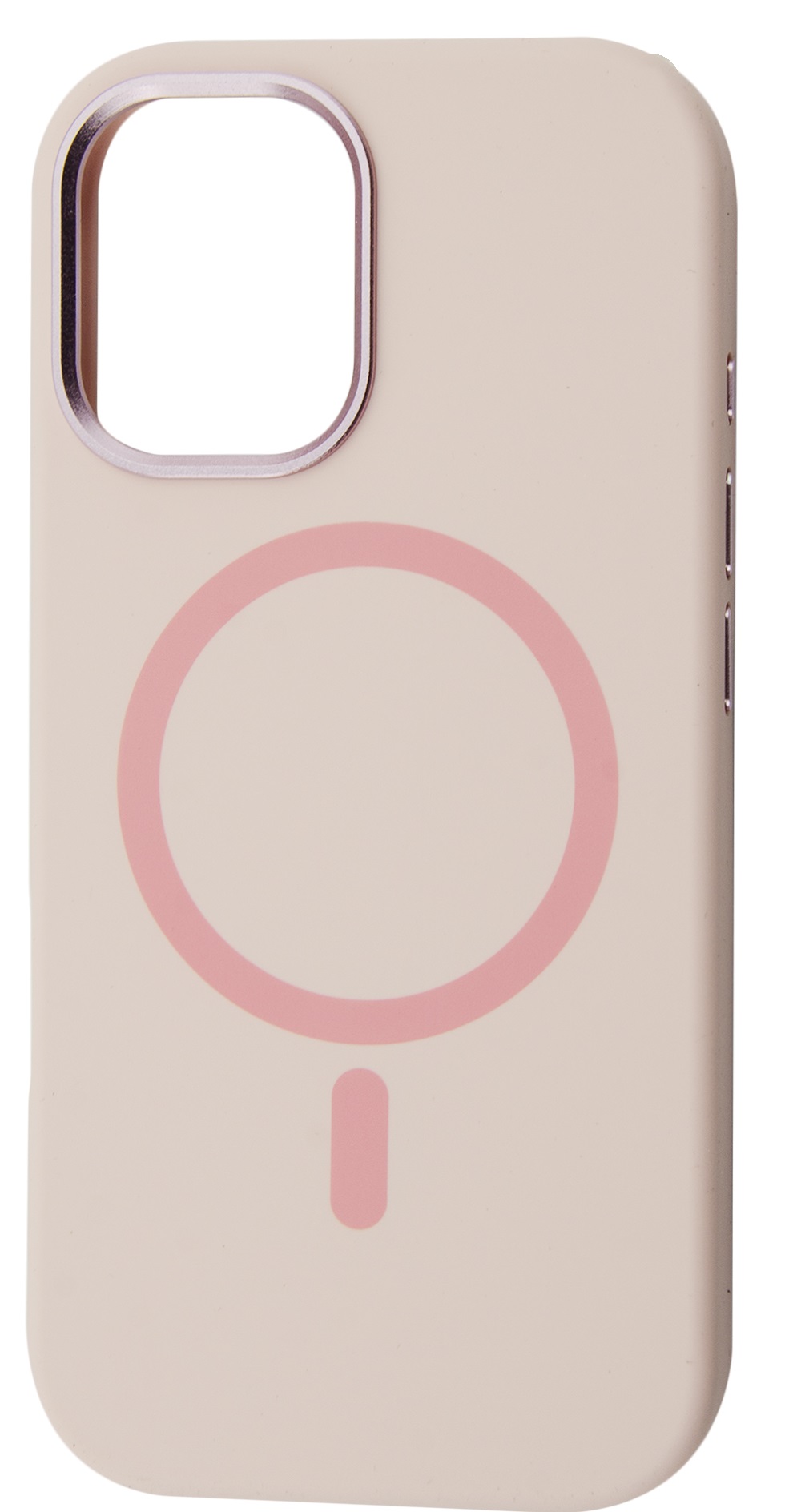 Чохол для смартфону BeCover FIBRA Silicone OmniMag for Apple iPhone 17 Light Pink (716201)
