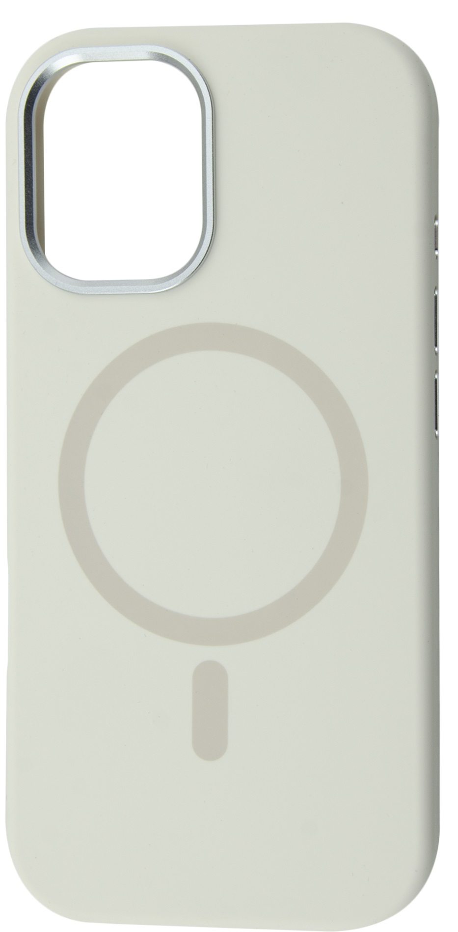 Чохол для смартфону BeCover FIBRA Silicone OmniMag for Apple iPhone 17 Milk White (716202)