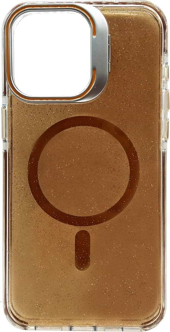 Чехол для смартфона BeCover FIBRA Star Shine with MagSafe for Apple iPhone 17 Desert Gold (715412)