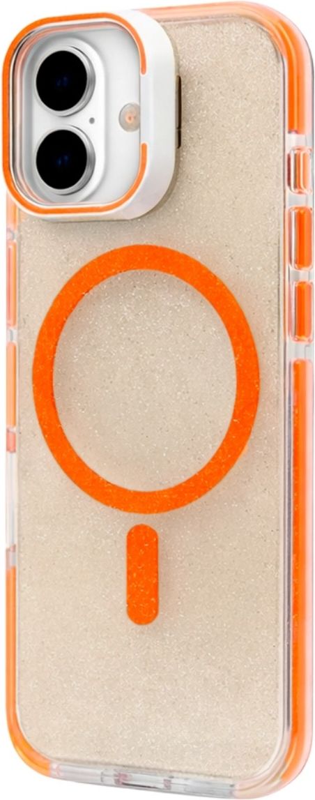 Фото - Чохол для смартфону BeCover FIBRA Star Shine with MagSafe for Apple iPhone 17 Orange (715415)