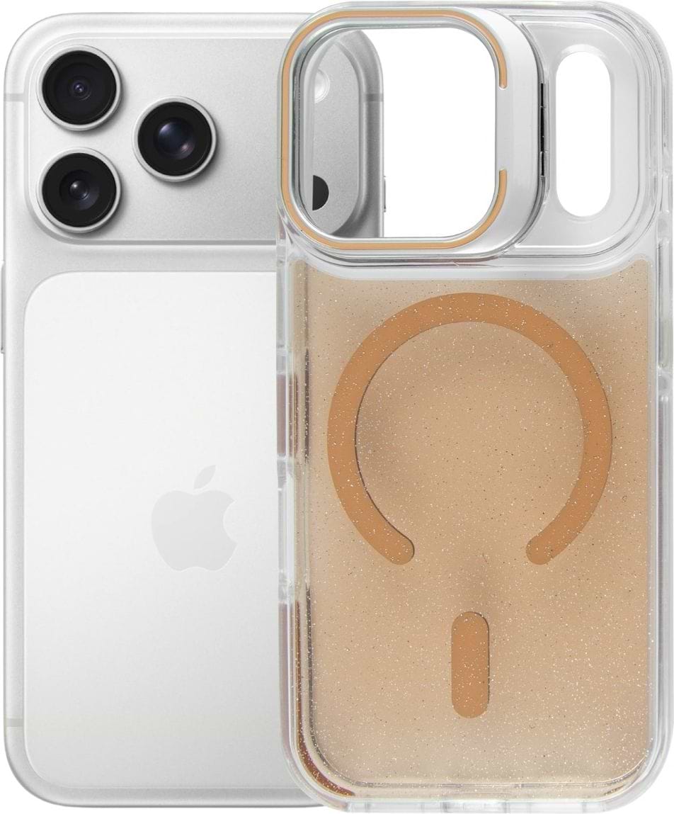 Фото - Чохол для смартфону BeCover FIBRA Star Shine with MagSafe for Apple iPhone 17 Pro Desert Gold (715426)