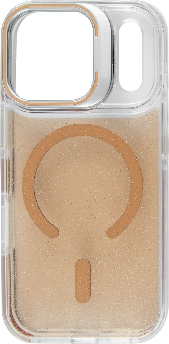 Чохол для смартфону BeCover FIBRA Star Shine with MagSafe for Apple iPhone 17 Pro Desert Gold (715426)