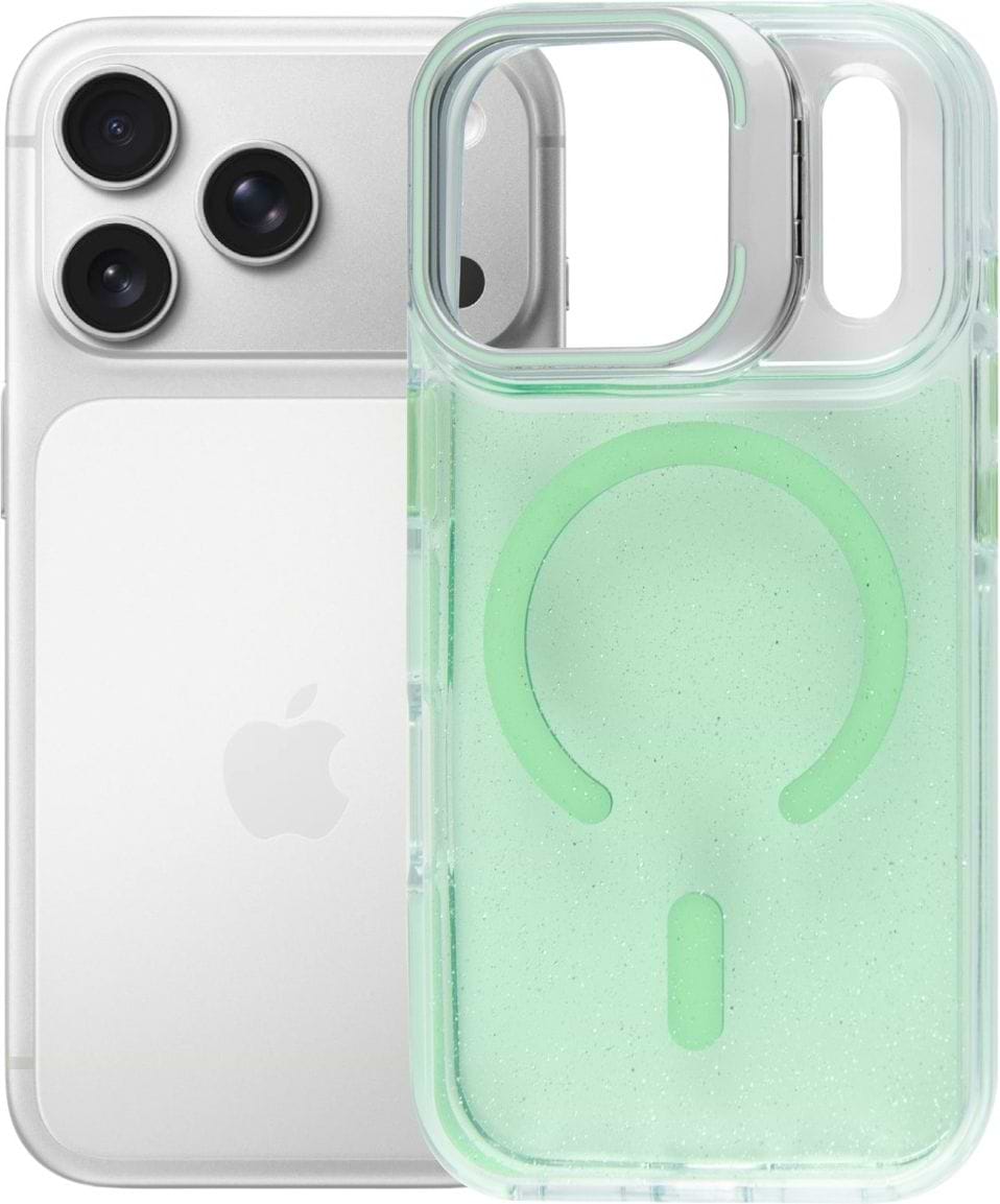 Фото - Чохол для смартфону BeCover FIBRA Star Shine with MagSafe for Apple iPhone 17 Pro Green (715427)