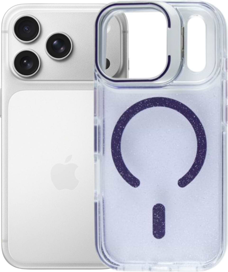 Фото - Чохол для смартфону BeCover FIBRA Star Shine with MagSafe for Apple iPhone 17 Pro Purple (715430)