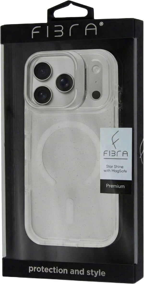 Фото - Чохол для смартфону BeCover FIBRA Star Shine with MagSafe for Apple iPhone 17 Pro White (715431)