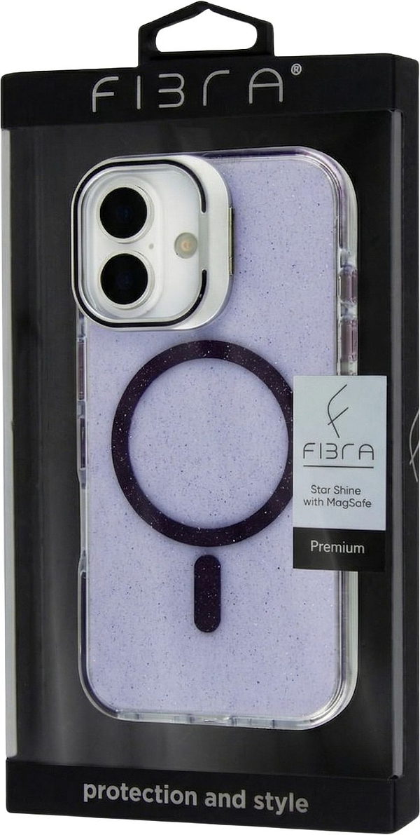 Фото - Чохол для смартфону BeCover FIBRA Star Shine with MagSafe for Apple iPhone 17 Purple (715416)