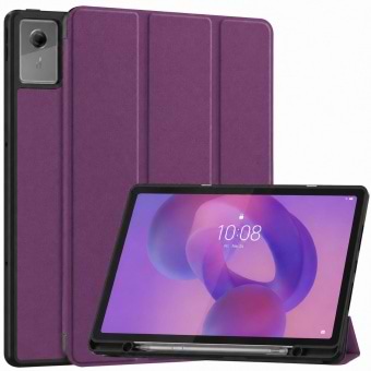 Чохол для планшета BeCover Flexible TPU Matte BeCover з кріпленням для стілусу for Lenovo Idea Tab Plus 12.1" Purple (716149)