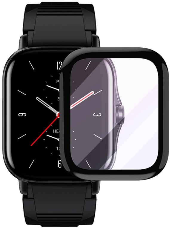 Захисна плівка для смарт-годинника BeCover for Amazfit GTS 2E Black (706050)