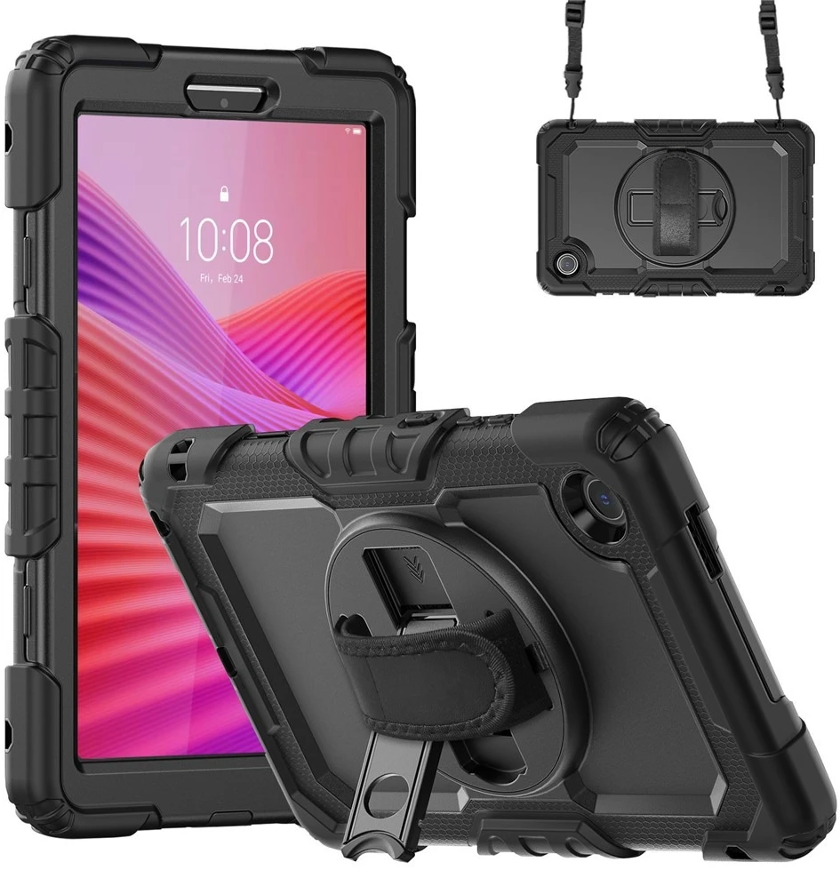 Чохол для планшета BeCover FortTab for Lenovo Tab One / Tab K9 8.7" 2025 (TB305XU/FU) Black (715641)
