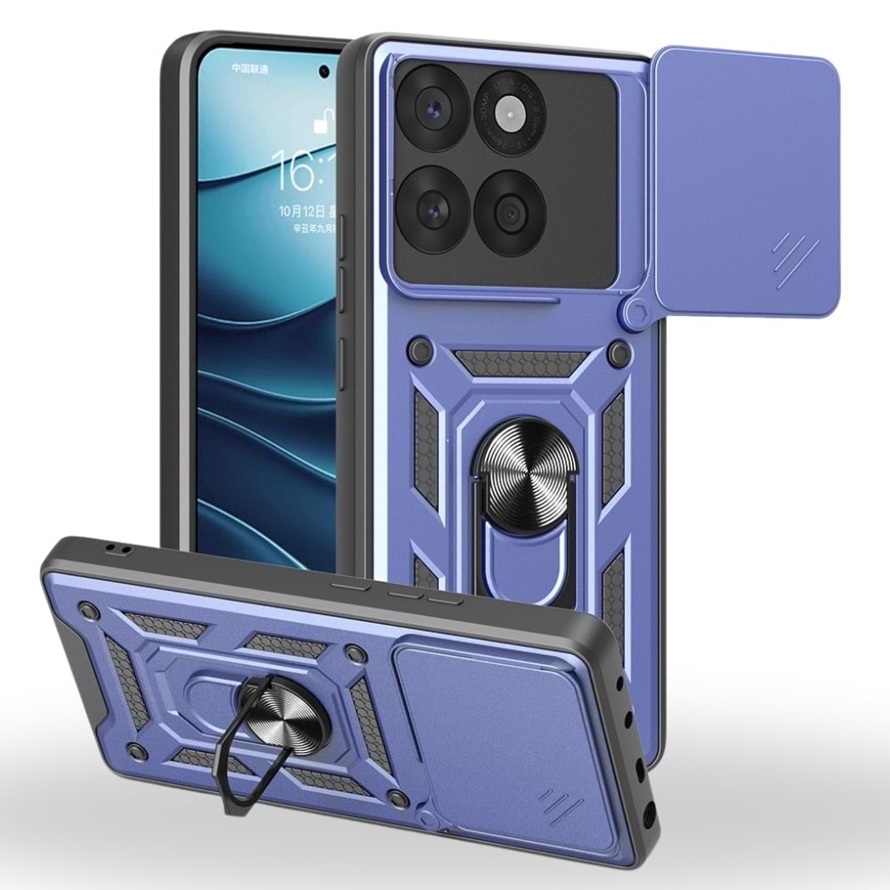 Чохол для смартфону BeCover Military for Motorola Edge 60 Fusion Blue (715523)