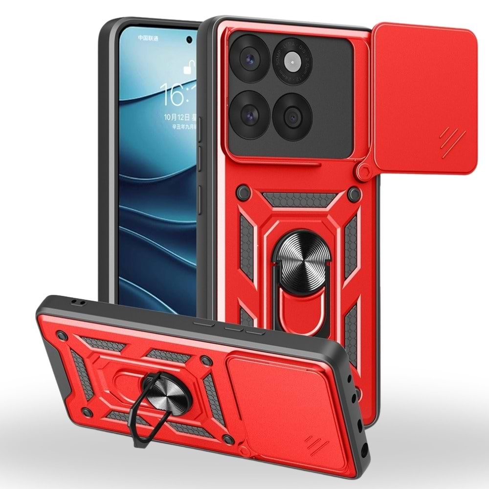 Фото - Чохол для смартфону BeCover Military for Motorola Edge 60 Red (715521)