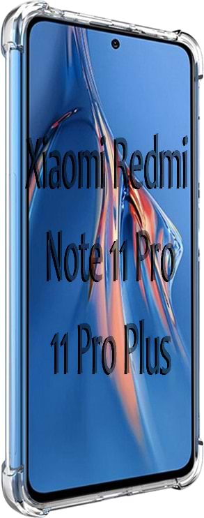 Чохол для смартфону BeCover Anti-Shock for Xiaomi Redmi Note 11 Pro/11 Pro Plus Clear (707508) - Фото 1