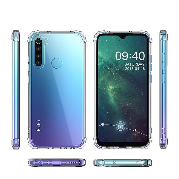 Фото - Чехол для смартфона BeCover Anti-Shock Gradient Glass Xiaomi Redmi Note 8T Clear (704542)