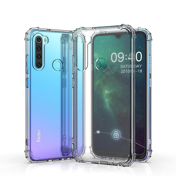 Фото - Чехол для смартфона BeCover Anti-Shock Gradient Glass Xiaomi Redmi Note 8T Clear (704542)