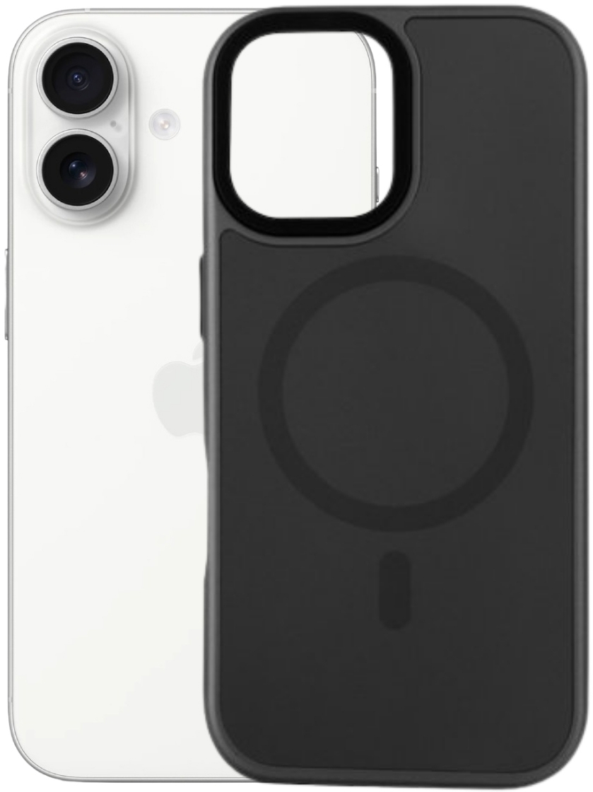 Чехол для смартфона BeCover FIBRA ArcLine Case with MagSafe for Apple iPhone 17 Black (715372)