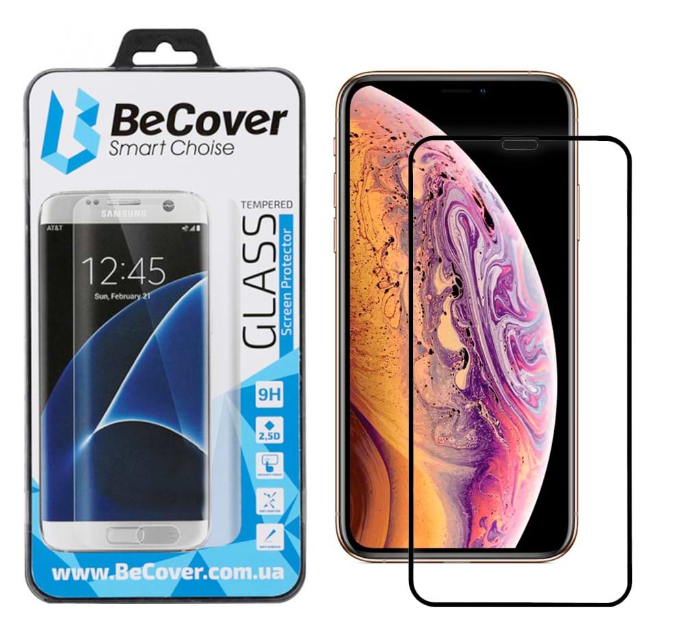 Защитное стекло для смартфона BeCover for Apple iPhone 11 Pro Black (704104)