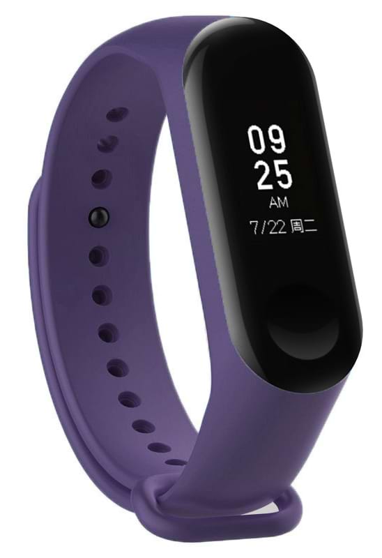 Ремешок для фитнес-браслета BeCover for Xiaomi Mi Band 4/3 Purple (704129) - Фото 1