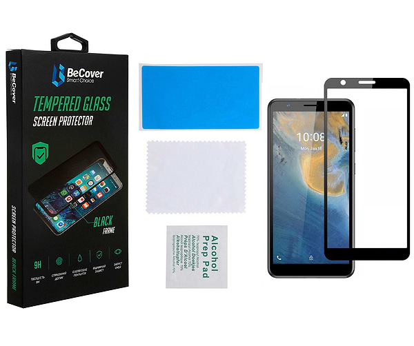 Фото - Захисне скло для смартфону BeCover for ZTE Blade A31 Plus Black (707282)