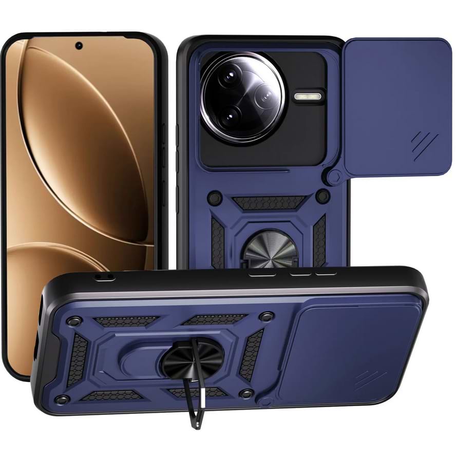 Чехол для смартфона BeCover Military for Poco F7 Ultra Blue (715401)