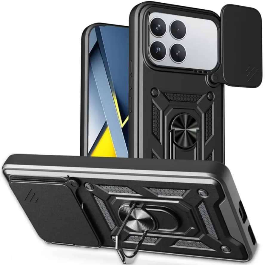 Чехол для смартфона BeCover Military for Poco F8 Pro Black (715402)