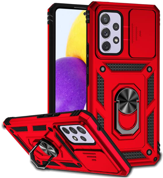 Чохол для смартфону BeCover Military for Samsung Galaxy A23 SM-A235 Red (707375) - Фото 1