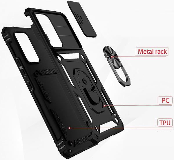 Фото - Чохол для смартфону BeCover Military for Samsung Galaxy M23 SM-M236 Black (707369)