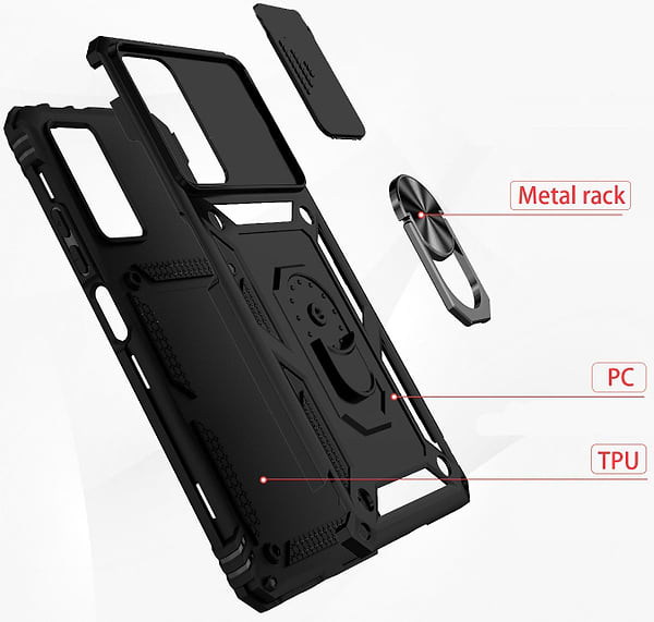 Фото - Чехол для смартфона BeCover Military for Samsung Galaxy S21 FE SM-G990 Black (707364)