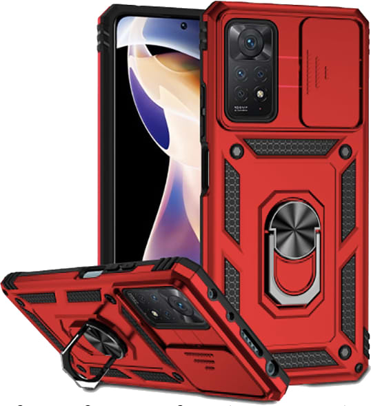 Чохол для смартфону BeCover Military for Xiaomi Redmi Note 11/Note 11S Red (707415) - Фото 1